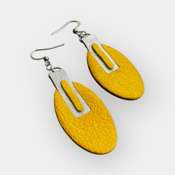 boucles d'oreilles colorées Pompadour