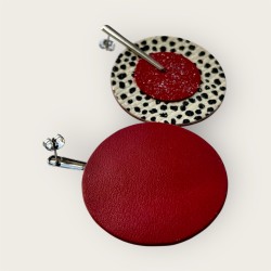 CREOLE CUIR MODÈLE MAE VUE DE DOS ET DE FACE