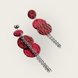 BIJOU CUIR FAIT MAIN VUE DE DOS BRIVE