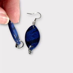 BOUCLES D'OREILLES MONA VUE DE PROFIL
