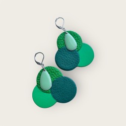 JUILLAC CRÉOLES EN CUIR