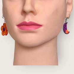 BIJOUX CUIR ASYMÉTRIQUES FABRIQUÉS EN NOUVELLE AQUITAINE