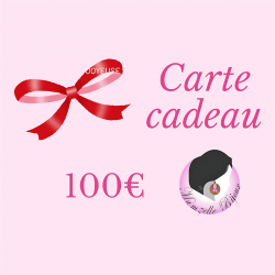 Carte cadeau avec mention cent euros