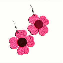 Boucles d'oreilles en cuir...