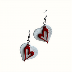 Boucles d'oreilles en cuir...